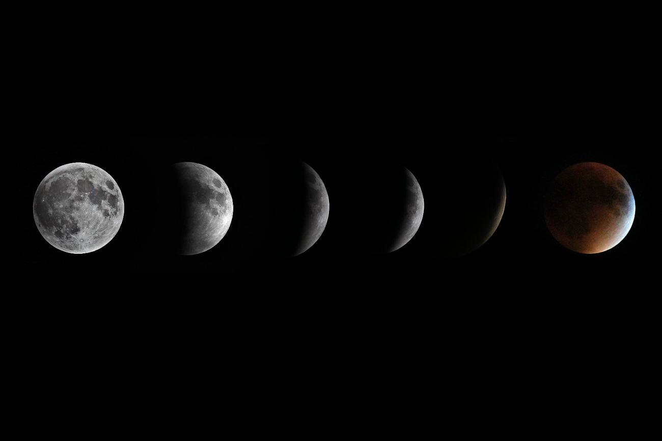 Super Blood moon eclipse 2015